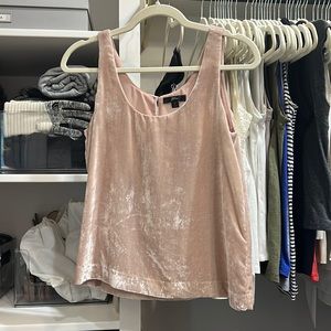 J. Crew Velvet Tank.  Size 0.